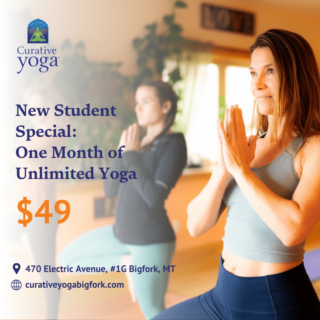 Curative Yoga new student special