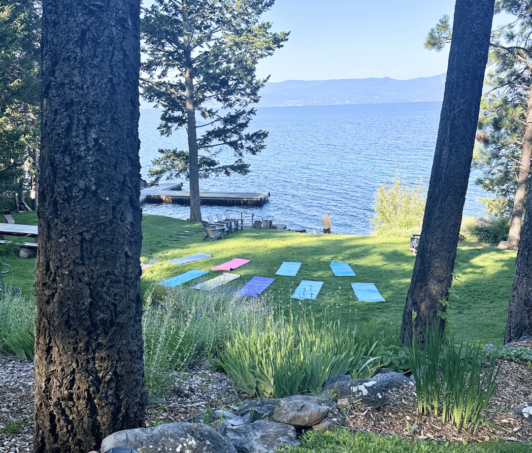 private yoga in the Flathead valley